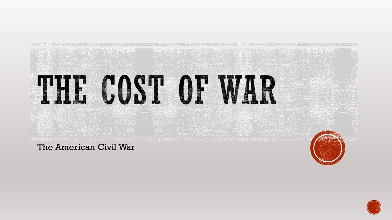 The Cost of War