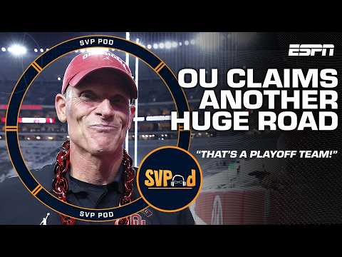 ‘That’s a PLAYOFF TEAM’ 😤 Oklahoma claimed ANOTHER huge road win at Alabama | SVPod
