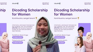 Beasiswa Pemrograman Gratis untuk Perempuan Indonesia Semua Usia dari Dicoding