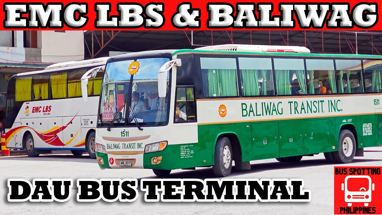 EMC LBS & BALIWAG TRANSIT | DAU BUS TERMINAL ACTION