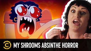 Mixing Shrooms & Absinthe and Terrifying a Woman in Her Car (ft. Steph Tolev) – Tales From the Trip