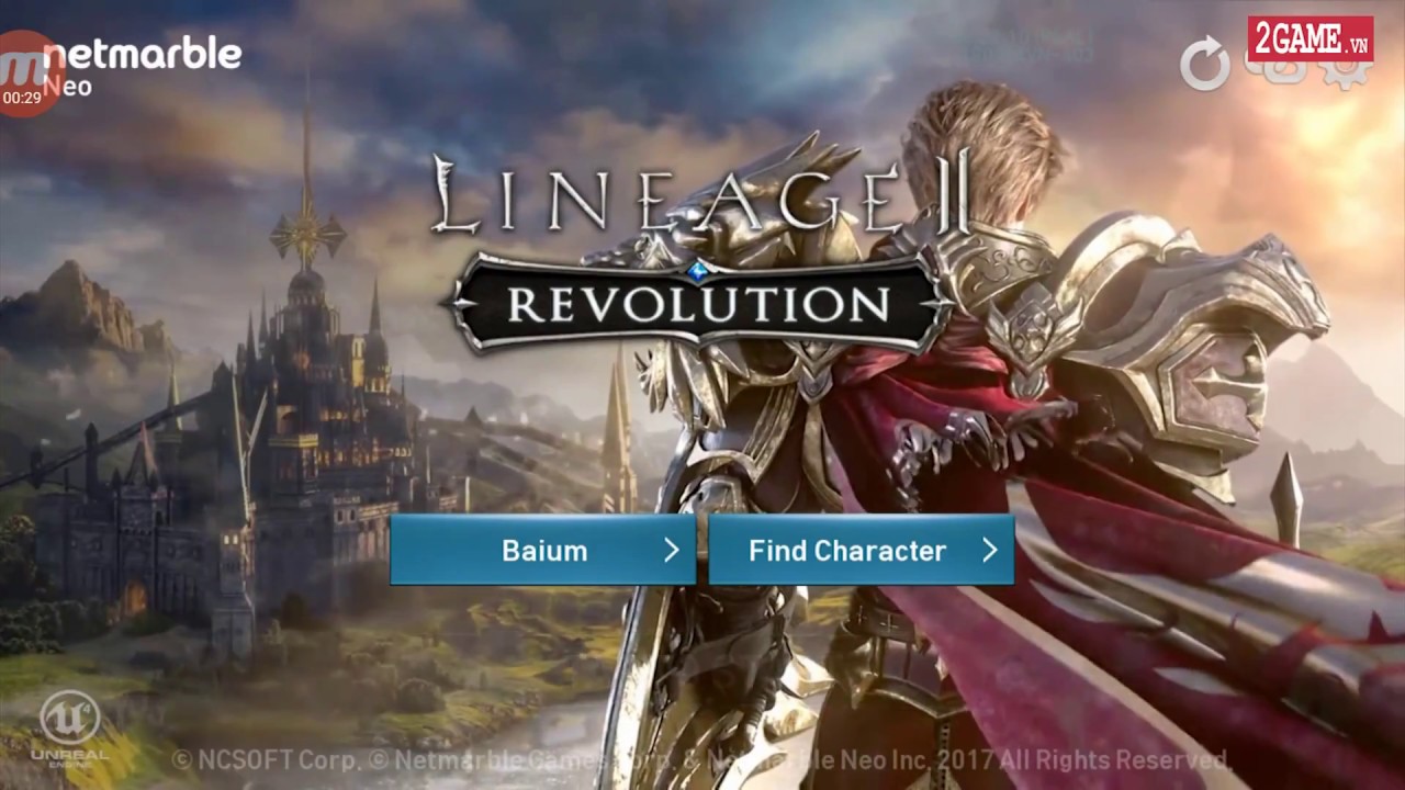 lineage 2 revolution ไทย  New Update  Chơi thử Lineage 2 Revolution - Bom tấn nhập vai Hàn Quốc trước thềm ra mắt tại Việt Nam