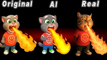 Talking Tom Cat Original Game - Ai - Real 2pt. 👍 My Talking Tom 2