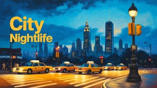 NYC Evening Jazz ☕ Romantic Instrumentals for Nighttime Bliss