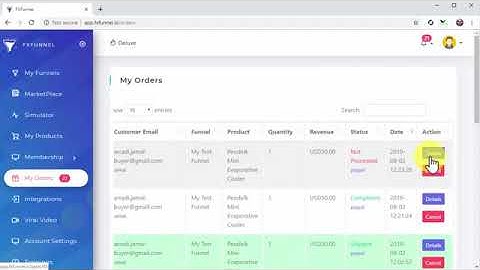 360Funnels #7- Managing Orders in FX Funnel