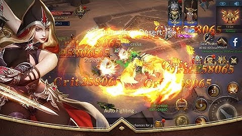 Armored God Free To Play MMORPG Mobile Gameplay (Android, iOS)