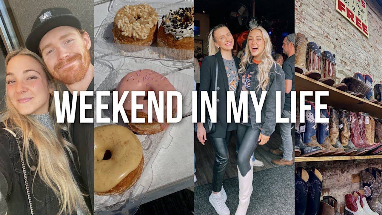 NASHVILLE VLOG: flyers v predators game, lots of food, + first bull ride..