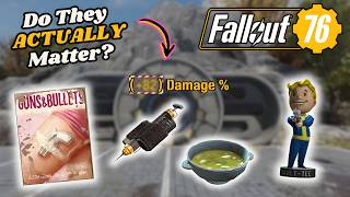 How Much Damage Do Buffs ACTUALLY Add in Fallout 76?