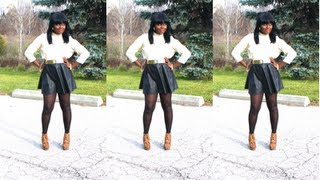 Ootd Falling For Skater Skirt Collabw Abenalove