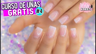 CLASE #4 - UÑAS ACRILICAS PUNTA NATURAL para Principiantes | Clienta