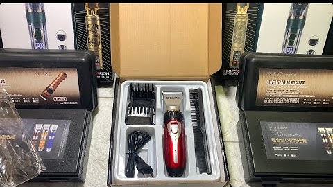 Tông Đơ DaiLing Đỏ Giá Chỉ 200k/1 Bộ Bao Ship Hàng Chính Hãng - Phục Vụ Ae Cắt Tóc Gia Đình