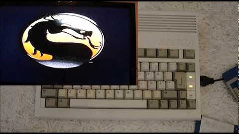 Loading Mortal Kombat II on Amiga in real-time