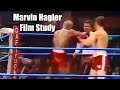 Marvin Hagler Leaping Hook &amp; Jab