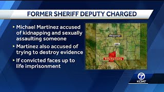 Dona Ana sheriff's deputy charged in alleged kidnapping and sexual assault incident