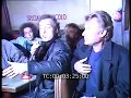 Johnny Hallyday Gainsbourg Lavilliers Sardou FRance Gall conférence de presse pour tv6  rush 1986