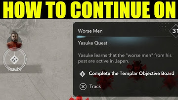 How to "Complete the templar objective board" Assassins Creed Shadows (EEXPLAINED)