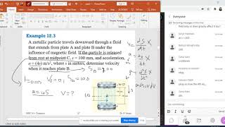 Week 1- Solved problem 12.3 on rectilinear kinematics in dynamics