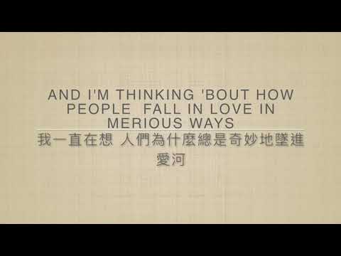 [中英字幕]-thinking-out-loud---ed-sheeran