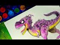 Come sarebbe Vastatore se fosse vissuto nella preistoria? 😁❓🎨 [Tutorial di Disegno]