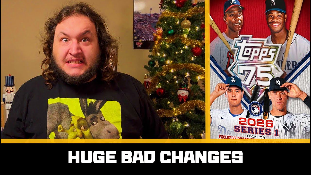 В серии Topps Series 1 2026 года произошли серьезные и неприятные изменения…