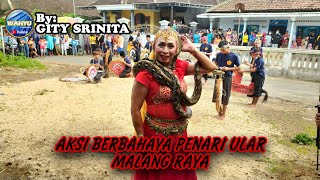 PERTUNJUKAN TARI ULAR FENOMENAL DARI INDIA || LIVE Desa Ngelak, Dampit ||