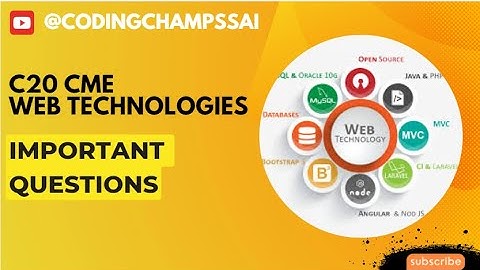 ap diploma C20 CME web technologies WT Important Questions