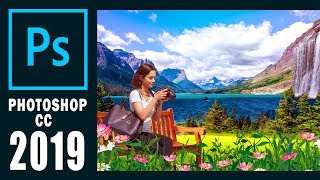 Adobe Photoshop cc 2019 design Advance Background picture