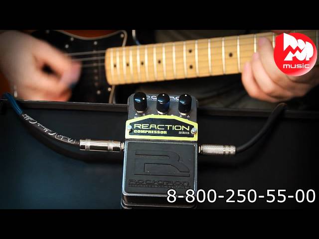 Гитарный эффект ROCKTRON REACTION COMPRESSOR - YouTube