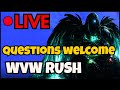 WVW RUSH ON 3 ACCOUNTS  RAIDS ,Open world Questions Welcome !gaming !discord : GUILD WARS 2