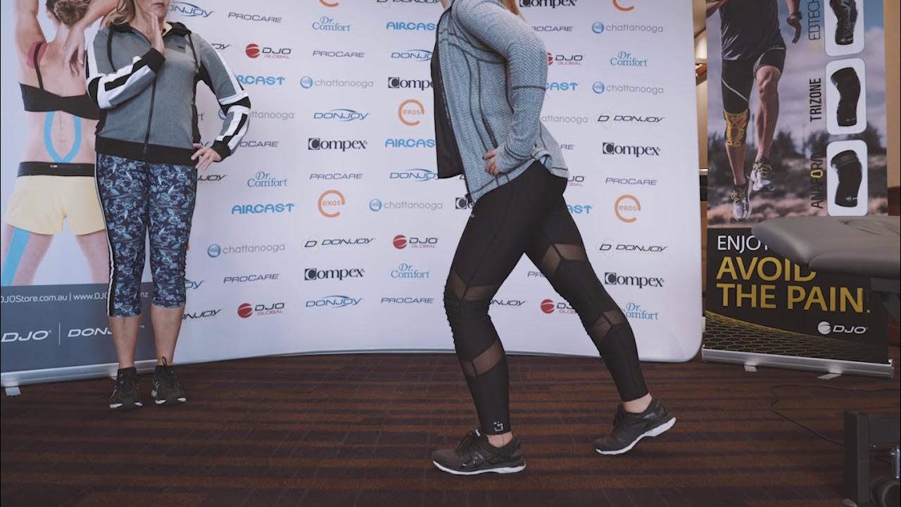 Forward Lean Exercise To Strengthen the Gait Bay Active Physio YouTube