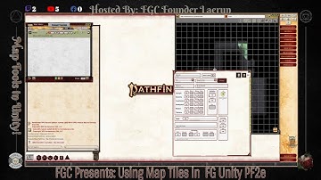 Fantasy Grounds College Presents: PF2e Making Maps with FGU Tile Assets.