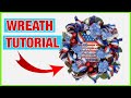 The Easy Way To MAKE A WREATH / Making A Wreath For My Front Door Easy Steps / Ramon At Home