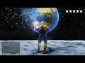 Playing as THANOS in SPACE in GTA 5!