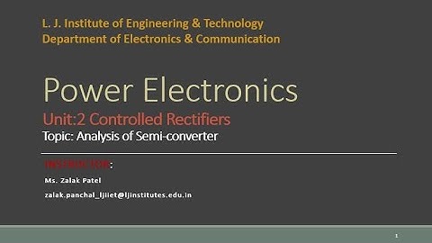 SESSION 10 POWER ELECTRONICS SEM 5 EC 14 JULY