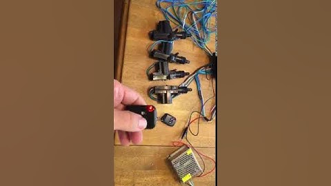 Lock solenoid remote demo