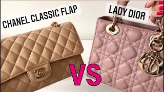 Chanel Classic Flap vs Lady Dior *in-depth comparison*