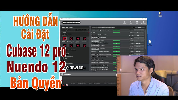 Hướng dẫn cài cubase 5 full crack