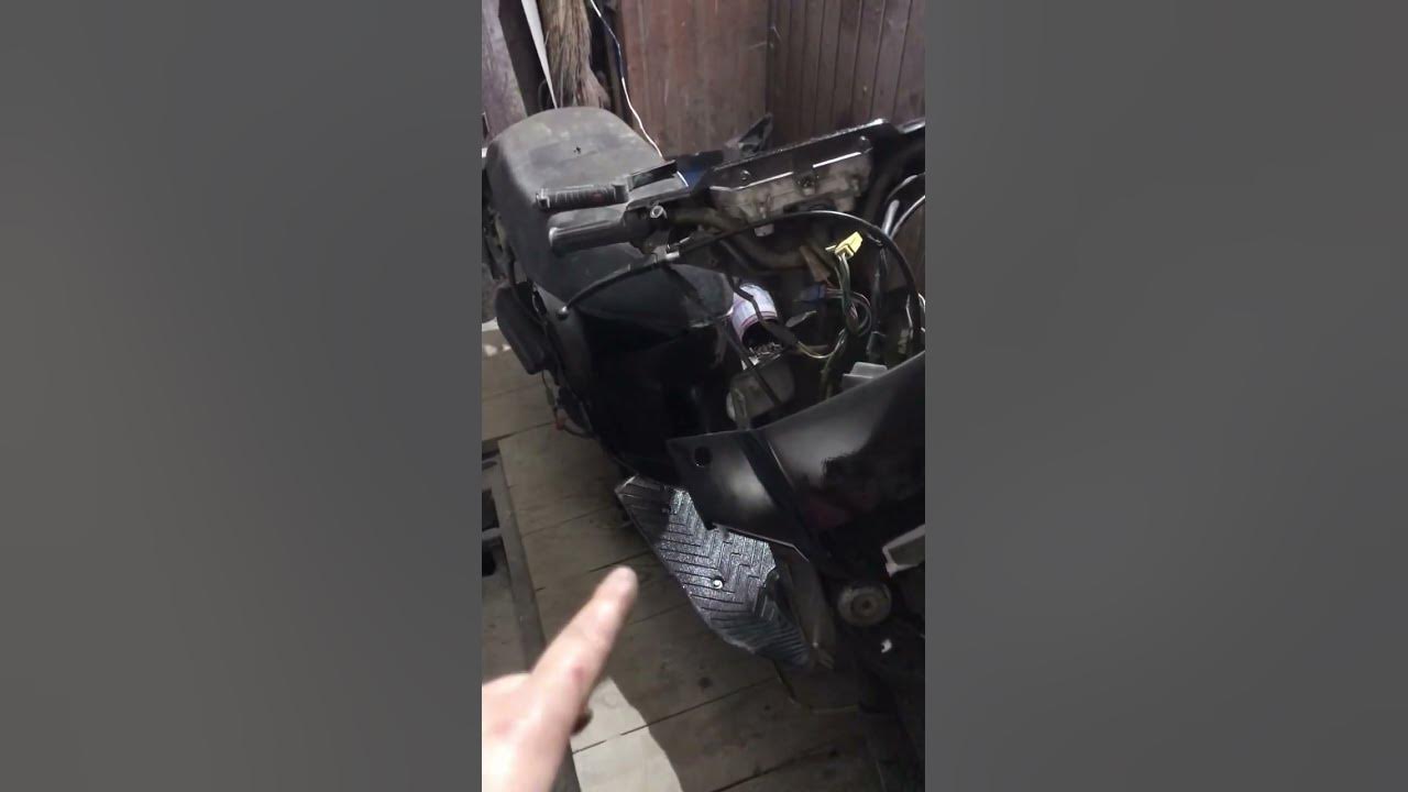 как завести скутер без ключа зажигания