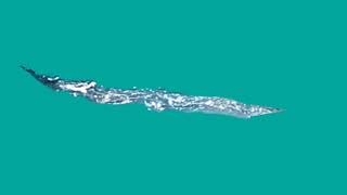 Water Arrows Shoot Green Screen - Water Bending