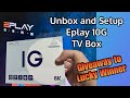 Free tv box  unbox setup and install eplay 10g