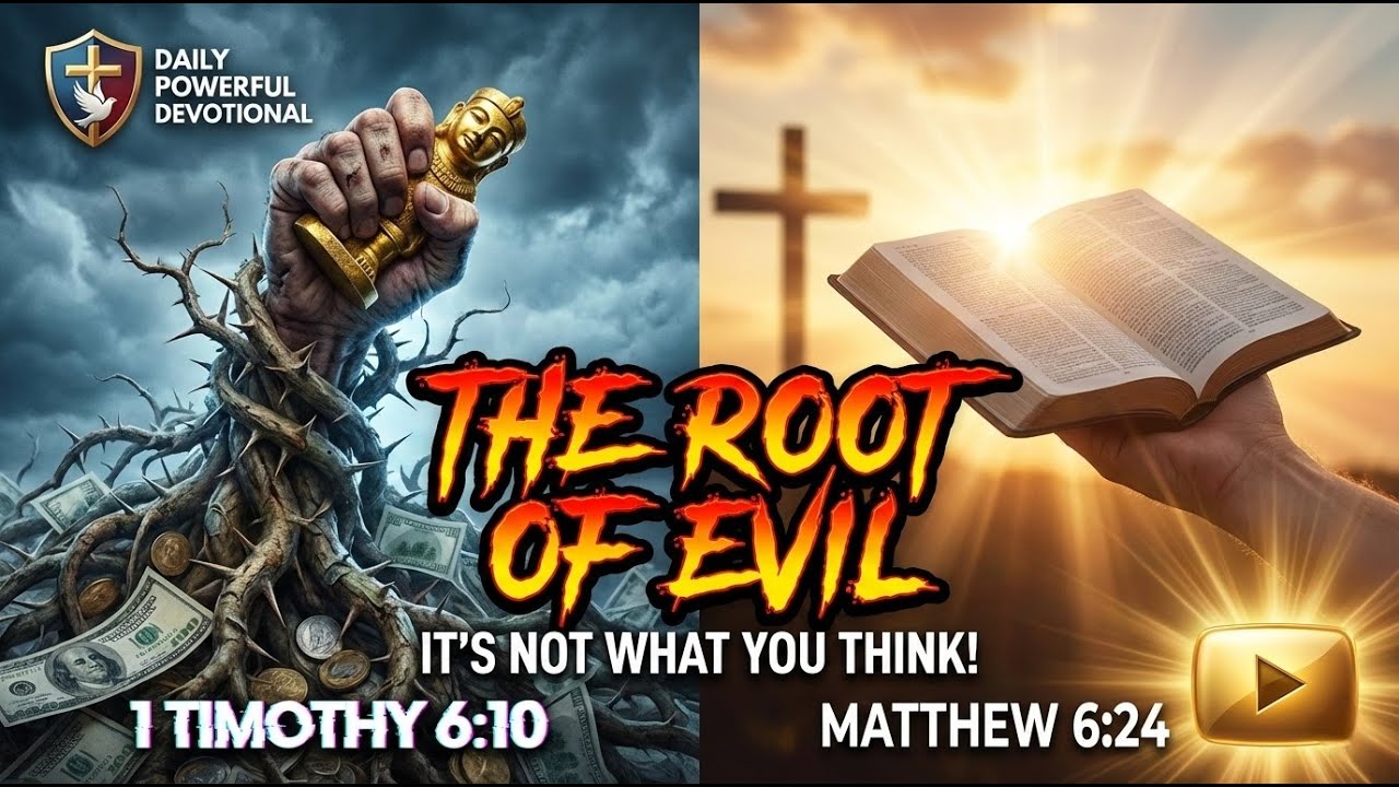 Tuesday Devotional The Root Of All Evil It's Not What You Think