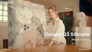 Soft. Smart. Stunning. Torras Ostand Q3 Silicone For Iphone 17 Series