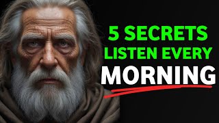 5 Stoic Secrets That Pull Success to You — WATCH EVERYTHING CHANGE | STOICISM