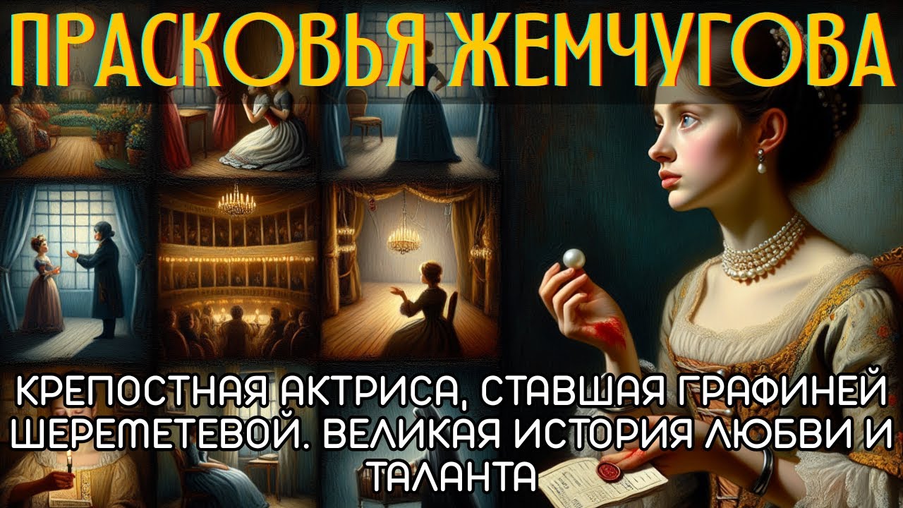 Прасковья Жемчугова: Крепостная „Золушка“, которая заплатила жизнью за титул графини🌙История на ночь