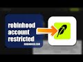 How To Fix Robinhood Account Restricted 2026 (EASY GUIDE)