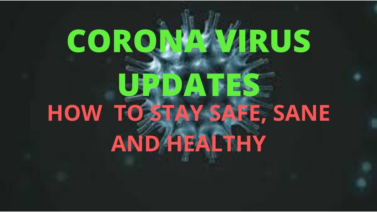 CORONAVIRUS: How to Stay Sane, Safe, and Healthy During the Pandemic ...