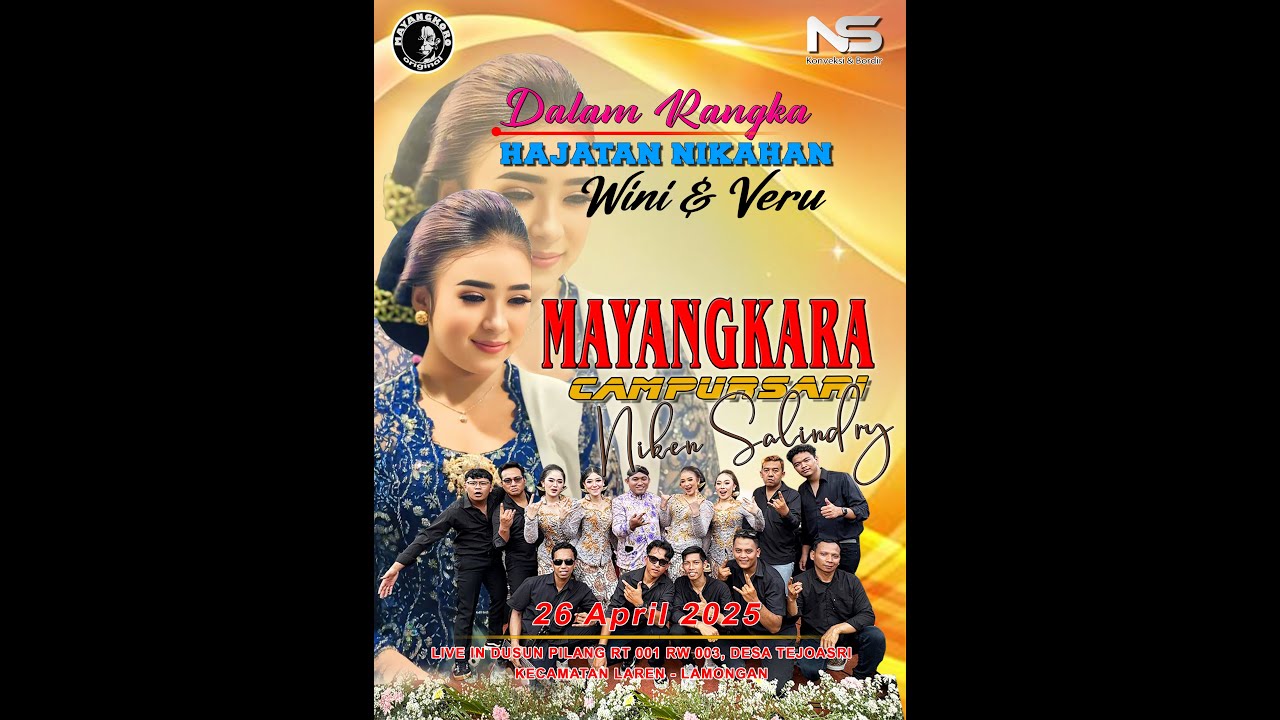 Live Niken Salindry - Mayangkara Music - Pilang - Tejo Asri - Laren - Lamongan