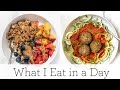 WHAT I EAT IN A DAY (VEGAN) ‣‣ easy & healthy vegan meals