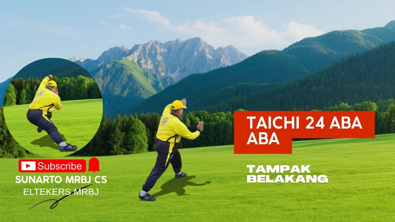 TAICHI 24 ABA2 ALA LING TIEN KUNG - TAMPAK BELAKANG