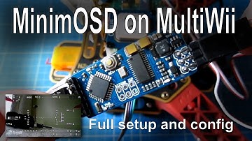 Step by Step MinimOSD setup on a MultiWii